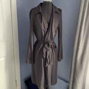 Mona B jacket Small women's trench dress coat